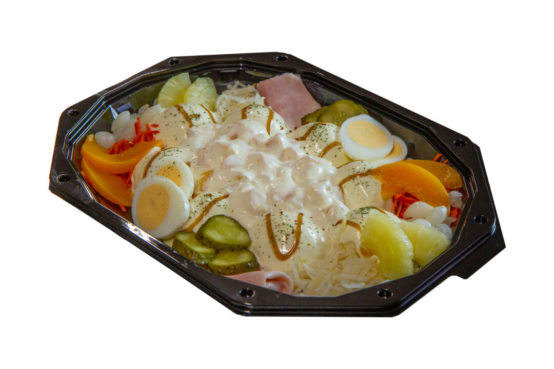 Vruchten huzarensalade groot